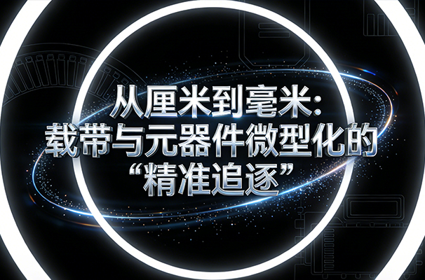 从厘米到毫米：载带与元器件微型化的“精准追逐”